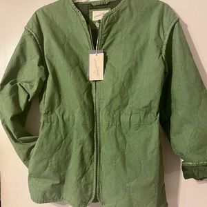 Universal Thread NWT "M" green utility jacket | beautiful stitching w/2 pockets!
